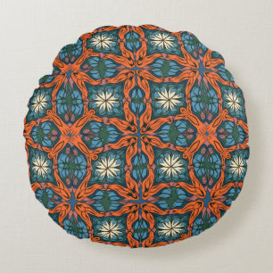 Arabesque Petten Round Pillow Rund Kudde