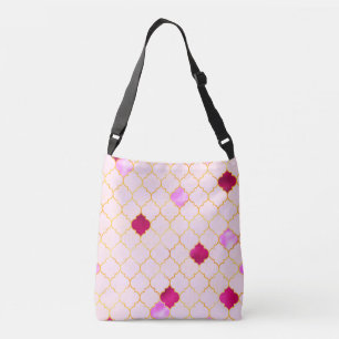 Arabesque Rosa Tile Axelväska