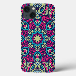 Arabesque Scrapbook Mönster iphone case