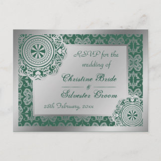 Arabesque Silver Snöre, OSA vykort