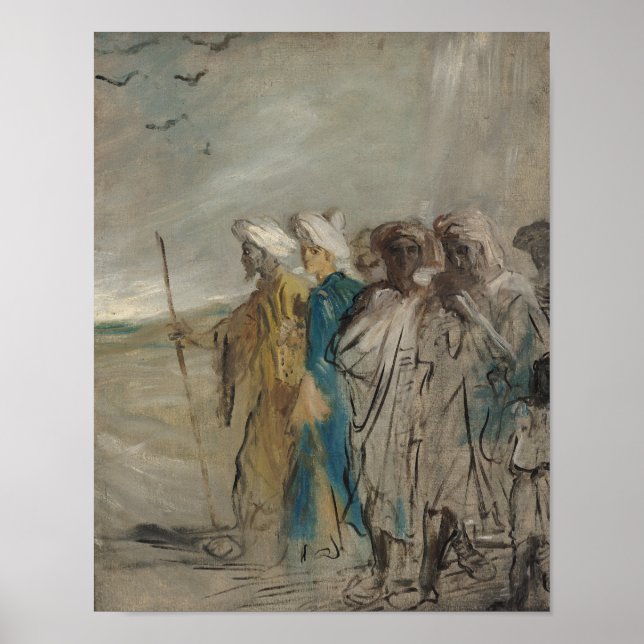 Arabgruppen eller Joseph Sold av sina bröder Poster (Framsidan)