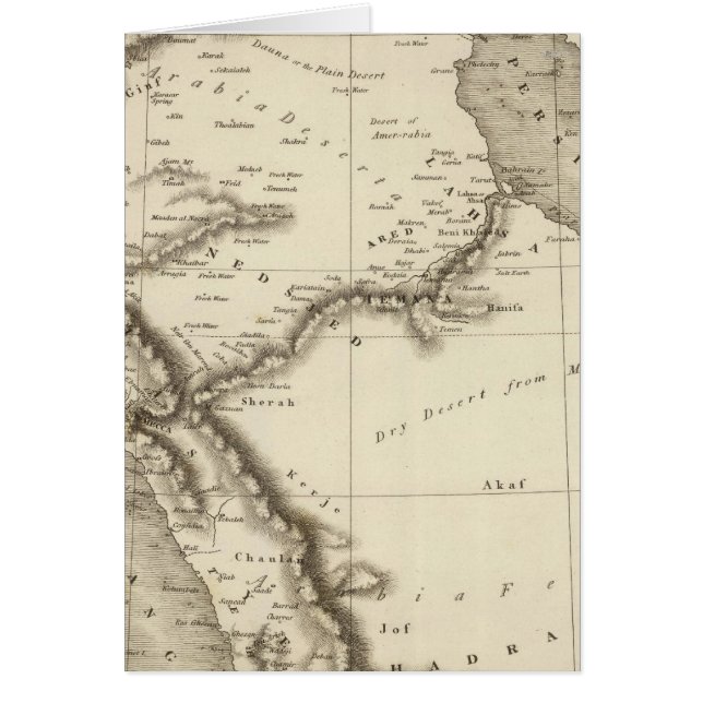 Arabia 2 hälsningskort (Framsidan)