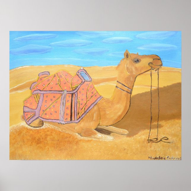 Arabian Camel Poster (Framsidan)