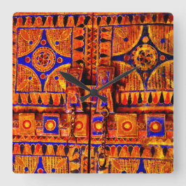 Arabian Door Fyrkantig Klocka