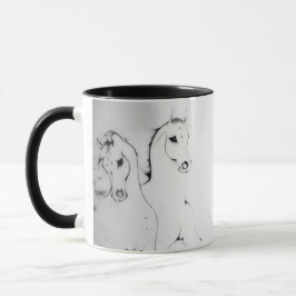 "Arabian Horse" by Adelia Audi Mugg