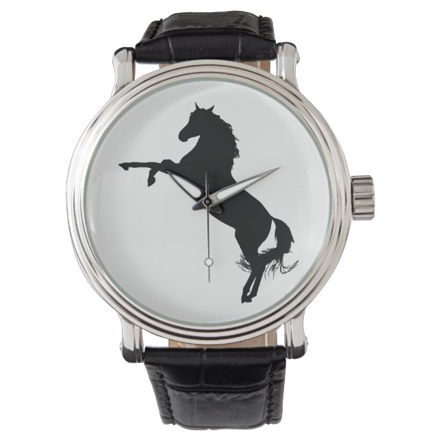 Arabian Horse Silhouette Armbandsur (Framsida)