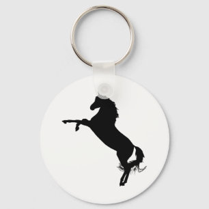 Arabian Horse Silhouette Nyckelring
