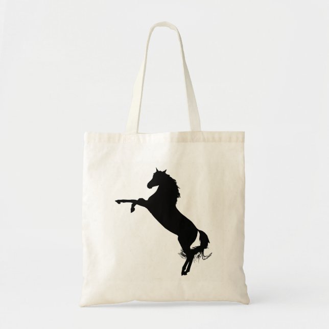 Arabian Horse Silhouette Tygkasse (Framsidan)