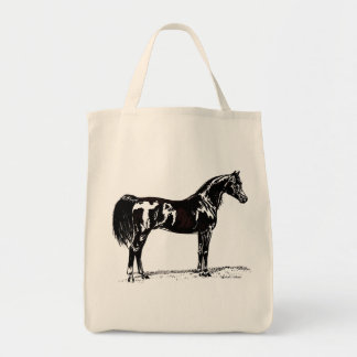 Arabian Horse Tote Bag Tygkasse