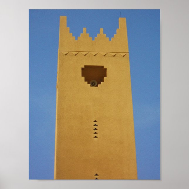 Arabian Minaret Poster (Framsidan)