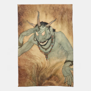 Arabian Nights-älva av Edmund Dulac Kökshandduk