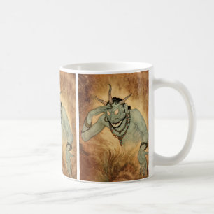 Arabian Nights-geni av Edmund Dulac Kaffemugg