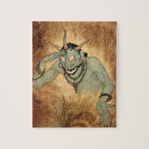 Arabian Nights-geni av Edmund Dulac Pussel