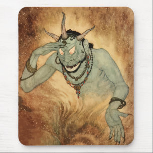Arabian Nights Genie av Edmund Dulac Musmatta