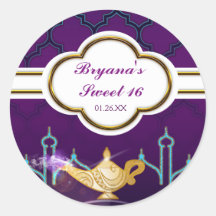 Arabian Nights Guld Magi Lampa Party