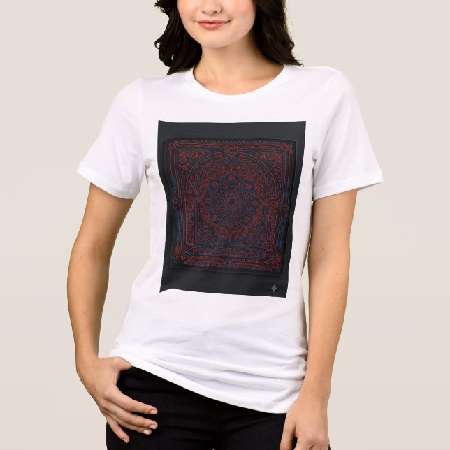 Arabian Nights Mandala-skjorta T Shirt (Framsida)