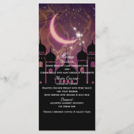Arabian Nights Marockansk Mellanöstern Party Meny