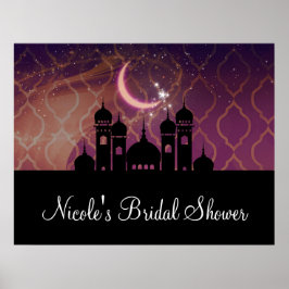 Arabian Nights Marockansk Mellanösternfest Poster