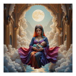 Arabiansk nattgudenlighet perfect poster