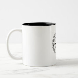 Arabic Calligraphy Mug - "Al Ilmu Nur" Två-Tonad Mugg