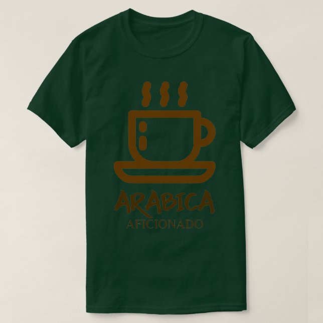 Arabica Aficionado T Shirt (Design framsida)