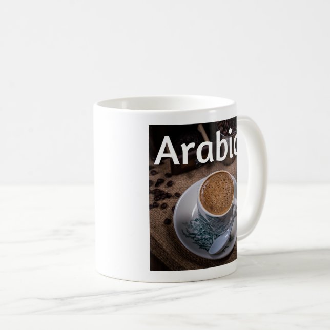 Arabica Coffee Mugg #2B (Framsida höger)