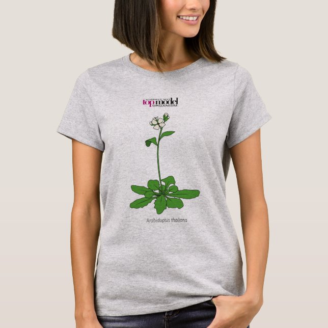 Arabidopsis thaliana T-shirt (Framsida)