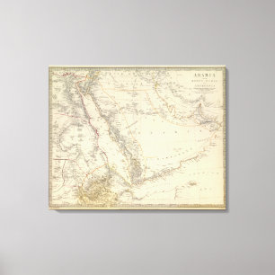 Arabien egypten, Nubia, Abyssinia 2 Canvastryck
