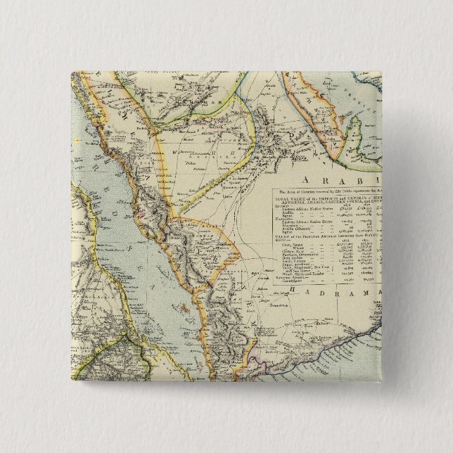 Arabien, Egypten, Nubia, Abyssinia 2 Knapp (Framsida)