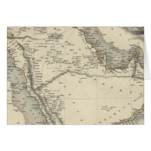 Arabien Hälsningskort