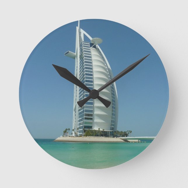 Arabisk Burj Al Rund Klocka (Framsida)