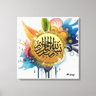arabisk canvastryck