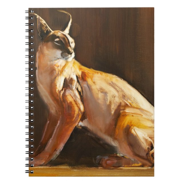 Arabisk Caracal 2010 Anteckningsbok (Framsidan)