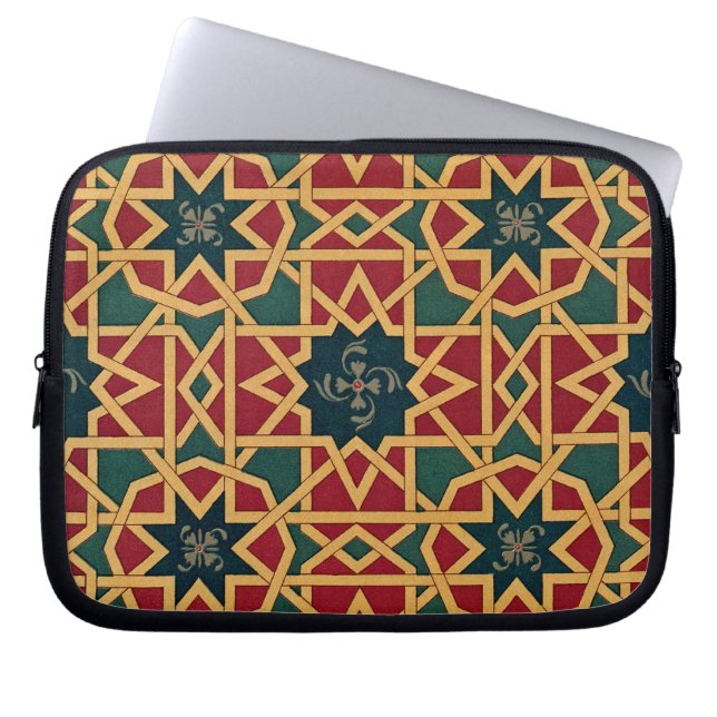 Arabisk design nr 1 vid Emporio Moffa Laptop Sleeve (Framsidan)