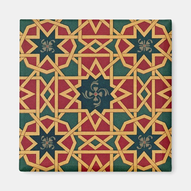 Arabisk design nr 1 vid Emporio Moffa Magnet (Framsidan)