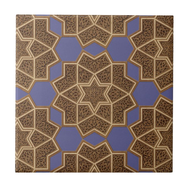 Arabisk design nr 6 vid Emporio Moffa Kakelplatta (Framsidan)