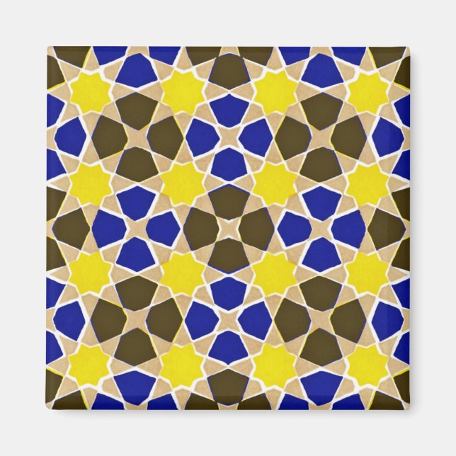 Arabisk design nr 8 vid Emporio Moffa Magnet (Framsidan)