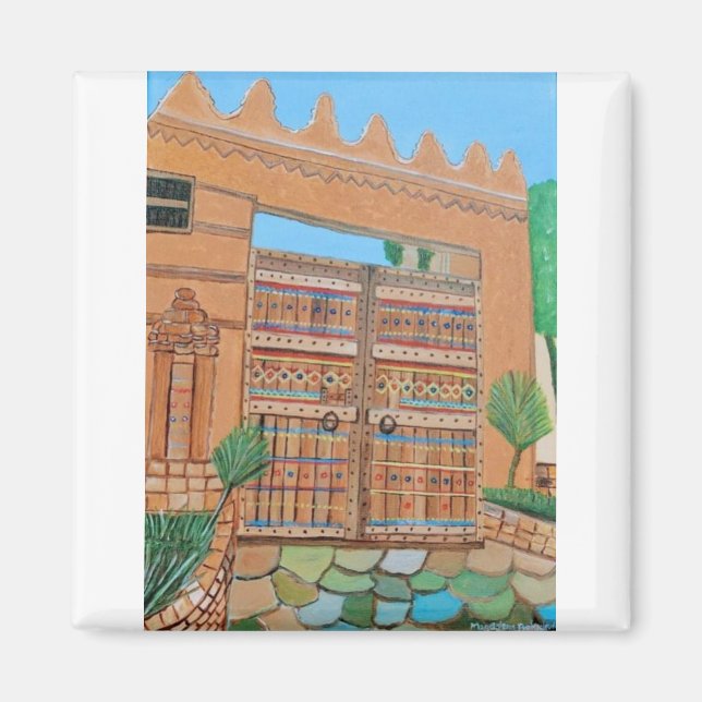 Arabisk dörr magnet (Framsidan)