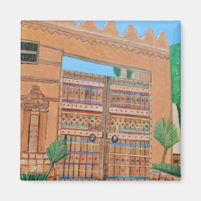 Arabisk dörr magnet (Framsidan)