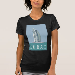 Arabisk Dubai Burj al T Shirt