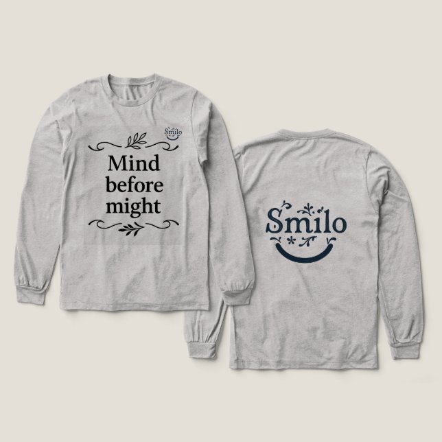 Arabisk elegans- Mind before might ' Women's' T Shirt (Design framsida och baksida)