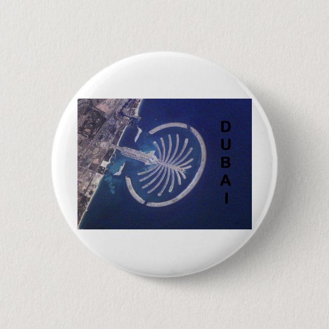 Arabisk EmiratesDubai Handflatan-Ö semesterort Knapp (Framsida)