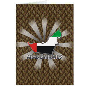 Arabisk Emiratesflaggakarta 2,0 Hälsningskort