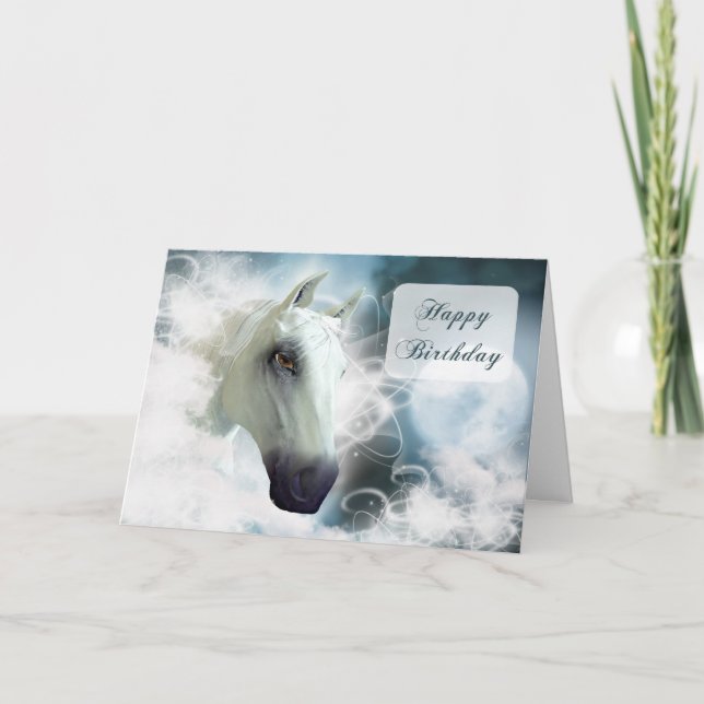 Arabisk häst kort (Framsida)