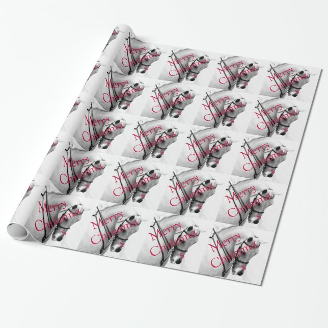 Arabisk häst presentpapper (Utrullad)