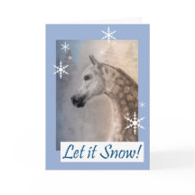 Arabisk hästjul eller helgdagkort