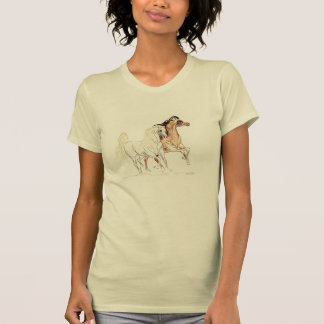Arabisk hästTShirt - "två vänner Tu ", T-shirt
