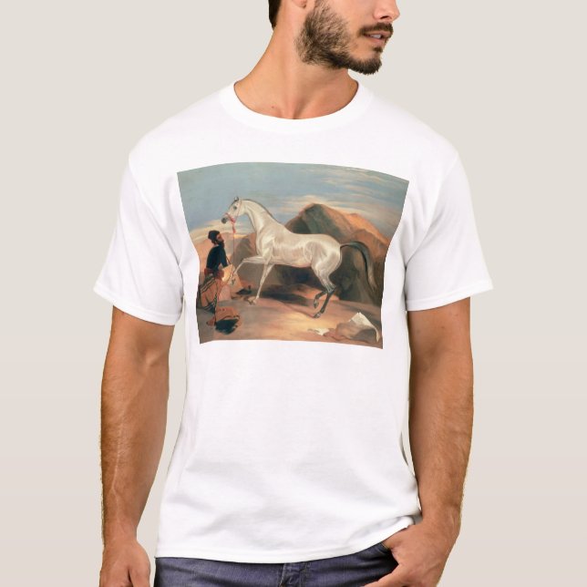 Arabisk hingst tee shirt (Framsida)