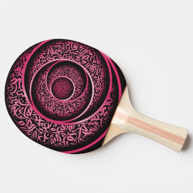 Arabisk kalligrafi 3d pingisracket (Sidan)