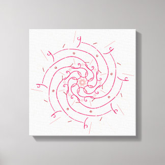 Arabisk kalligrafi Konstnärlig Namn-skrivande amal Canvastryck